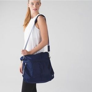 Lululemon Twice As Nice Tote Hero Blue Crossbody Bag